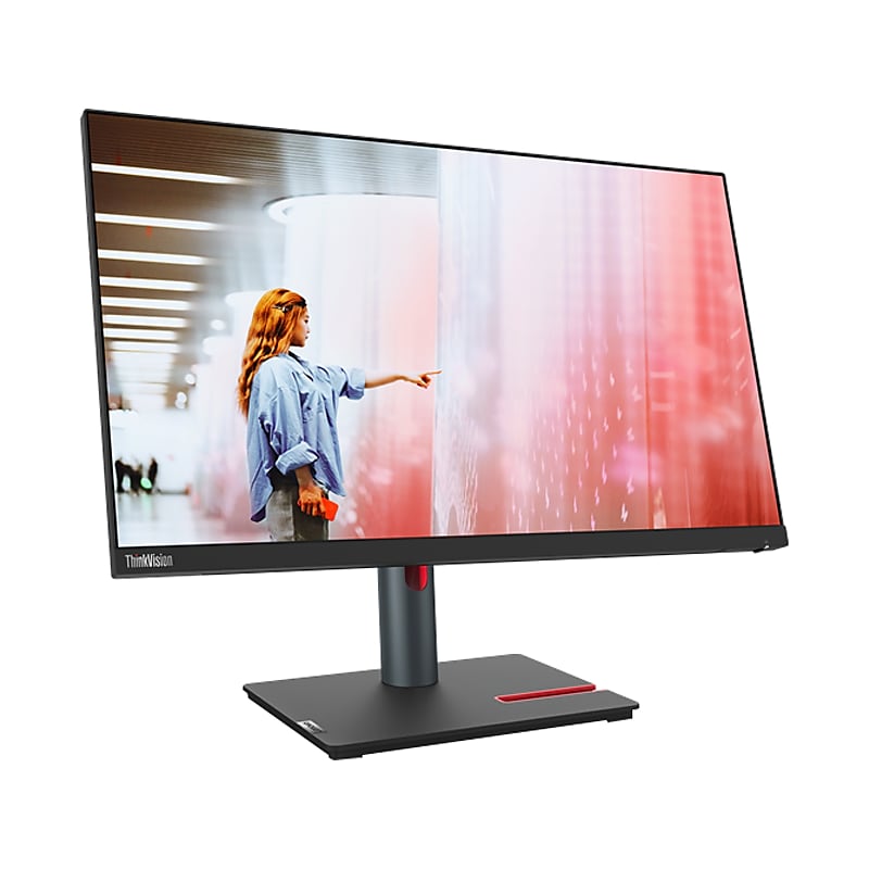 Lenovo ThinkVision P24q-30 23.8" 60 Hz LED Monitor, Raven Black (63B4GAR6US) image 1