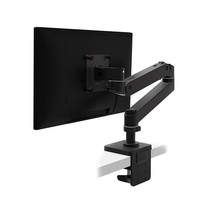 Ergotron LX Pro Adjustable Desk Monitor Arm, Up to 34" Monitor, Black (45-682-292) image 1