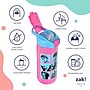Zak! Jubilee K-Pop Demon Hunter "Saja Boys" Plastic Water Bottle, 25 oz., Pink (001-004-069)~#|#~0993C97D-F3A0-4CE0-9DDCB16B75A1D271_sc7
