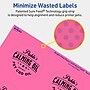 Avery Laser/Inkjet Round Multipurpose Labels, 2.75" Dia., Bright Pink, 480/Box (94512)~#|#~099A2163-E0B0-43B2-9FF8998786CBF815_sc7