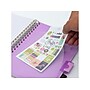 Pukka Pad Rochelle & Jess 5-Subject Notebook, 7.5" x 10", Graph-Ruled, 100 Sheets, Lilac, 3/Pack (9917-ROC)~#|#~099B638C-06BC-4792-AFBA7E2B0F8FCCAE_sc7