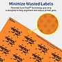 Avery Laser/Inkjet Multipurpose Rectangle Labels, 1" x 1.5", Bright Orange, 2560/Box (94219)~#|#~099BDA3B-652A-49A2-BF526618DB76C010_sc7