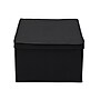 Household Essentials Extra Large Stackable Folding Fabric Storage Bin, 10" x 16"x 19", 52.64 Qt., Black, 2/Pack (7615-1)~#|#~099D749E-5E71-4A96-AA68BC3523F42BE3_sc7
