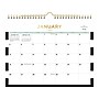 2025 Blue Sky Rugby Stripe 11" x 8.75" Monthly Wall Calendar, White/Black (152225)~#|#~09A39BDE-2A6F-44AB-A79D6D96D916046E_sc7