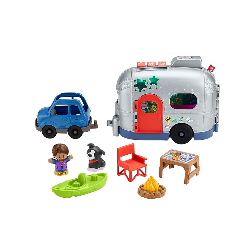 Fisher-Price Little People Light-Up Learning Camper (HGP71) image 1