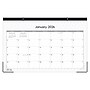 2026 Blue Sky Enterprise 17" x 11" Monthly Desk Calendar, Black/White (111293-26)~#|#~09AAEC31-C001-4556-A863FDDE4A7383D9_sc7