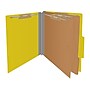 Medical Arts Press Pressboard Classification Folder, 2-Dividers, 2" Expansion, Letter Size, Yellow, 10/Box (DV-T42-26-3YLW-PKT)~#|#~09AB9339-EEC0-41C9-80B9D0B5F05B89D7_sc7