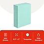 Staples Pastel Color Copy Paper, 20 lbs., 8.5" x 11", Turquoise, 500 Sheets/Ream~#|#~09B57AE9-2DDC-4B0C-AD3BAABC8708EC94_sc7