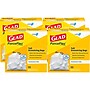 Glad ForceFlex Tall 13 Gallon Drawstring Commercial Trash Bag, Low Density, 0.6 mil, White, 400 Total Bags (78526)~#|#~09C22F3B-8C19-41FE-9C37D0A6A5E6BE41_sc7