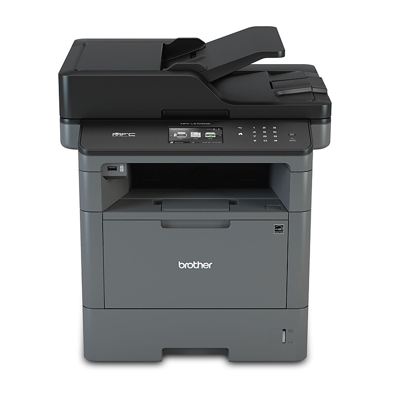 Brother MFC-L5705DW Wireless Black & White Laser Printer, All-In-One, Print, Scan, Copy, Fax (MFCL5705DW) image 1