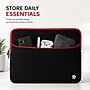 Vangoddy 17" Laptop Sleeve, Black/Red (NBKLEA253)~#|#~09C6ECBC-852B-4B4F-B482670BC0F5AD85_sc7