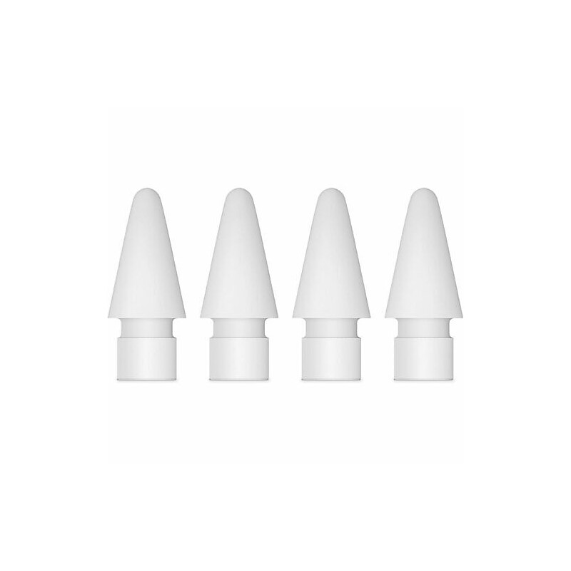 Apple Replacement Tips for Apple Pencil Pro,1st & 2nd Generation, White, 4/Pack (MX763AM/A) image 1