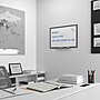 TRU RED™ Magnetic Porcelain Dry Erase Board, Gunmetal Frame, 3' x 2' (TR61184)~#|#~09C918A9-3B29-4C1F-A8D8540B3C5E12B7_sc7