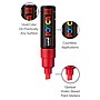 POSCA PC-8K Water Based Paint Marker, Broad Chisel Tip, Fluorescent Red, 2/Pack (UBCPC8KFRED-2)~#|#~09C9F6D5-E789-487B-BA79DC87F26429D4_sc7