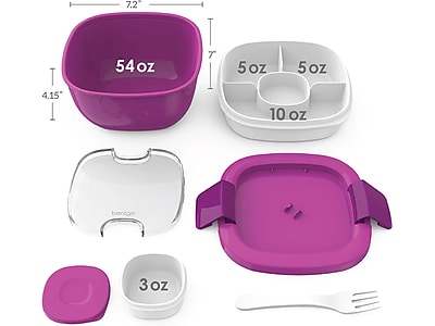 Bentgo Salad BPA-Free Lunch Container - Thumbnail 4
