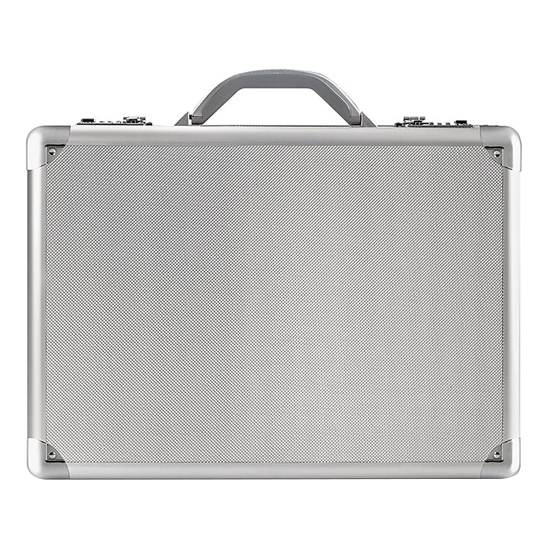 Solo New York Fifth Avenue Aluminum Attache, Laptop Compatible, Silver (AC100-10) image 1