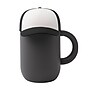 ASOBU Happy Hat Stainless Steel Double Wall Insulated Travel Mug, 13 oz., Black, (ADNASM25BCBK)~#|#~09D21349-10B7-47D6-A64622F8137B0982_sc7