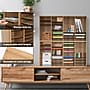 AdirOffice 500 Series 36-Compartment Literature Organizers, 39.3" x 11.8", Medium Oak, 2/Pack (500-36-MEO-2PK)~#|#~09D652F0-1DE1-44DC-93EAB95BC0751E27_sc7