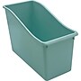 Teacher Created Resources Plastic Book Bin, 5.50" x 11.38" x 7.50", Calming Blue, 6/Bundle (TCR20977-6)~#|#~09D77A78-3F8F-42A3-A243F7F74C88AC73_sc7
