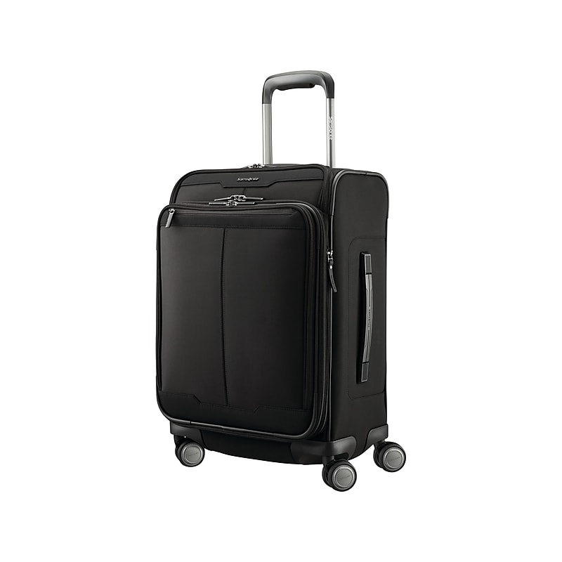 Samsonite Silhouette 17 23" Carry-On Suitcase, 4-Wheeled Spinner, Black (139016-1041) image 1