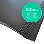 Flipside Foam Board, 20" x 30", Black, 10/Pack (20335-10)~#|#~09D983C7-8FAE-4911-93DD2EEB78586D08_sc7