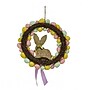 National Tree Company 16" Egg Wreath with Bunny Center (EG79-21MD103-1)~#|#~09DC4486-968F-41CD-92B1D5760935F094_sc7