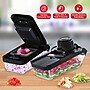 Brentwood All-in-One Plastic Food Chopper & Mandoline, Black (KA-5026BK)~#|#~09DD5B57-CE5C-4CC8-9BEA1CE86665222D_sc7