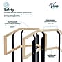 Viva Comfort Physical Therapy Non-slip Staircase with Safety Handles, 500 lbs. Capacity, Natural Wood (ADI906-01-MK)~#|#~09DEBAA3-31BB-409B-B2F7F8A78019D155_sc7