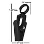 Nahanco 2" Mannequin Multi Purpose Clip, Black, 100/Box (CC2B)~#|#~09E03A52-2CB3-487A-B3F68E053AA3A3C0_sc7