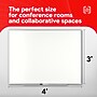 TRU RED™ Melamine Dry Erase Board, Gray Frame, 4' x 3' (TR59354)~#|#~2F439868-2E02-44C1-8DDDE5A0CD88522F_sc7