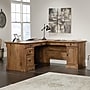Sauder Palladia 69"W L-Shaped Desk, Vintage Oak (420606)~#|#~09E5BA3B-F47A-4931-92F6826C36C619AB_sc7