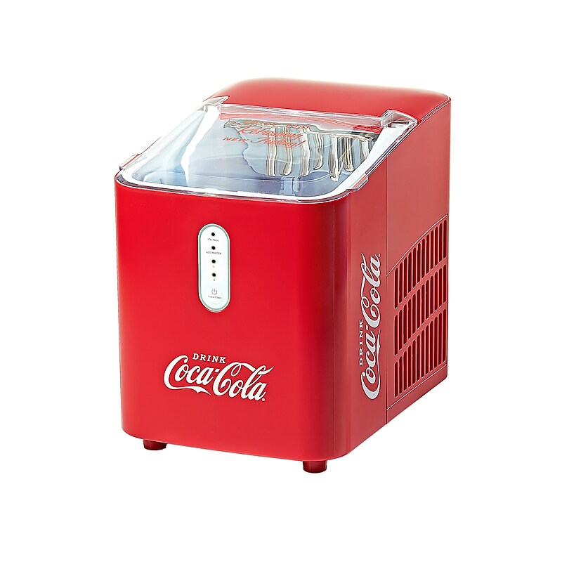 Coca-Cola Countertop Ice Maker, Plastic (CKICEBSC26CR) image 1