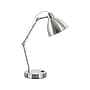Monarch Specialties Inc. Incandescent Table Lamp, Nickel (I 9659)~#|#~09EDA76E-75A2-4D14-981F3C8063113C60_sc7