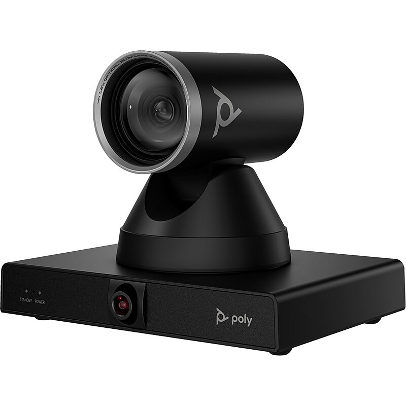 Poly Studio E60 4K 8MP Smart Camera System, Wall Mount, Black (9W1A6AA#AC3) image 1