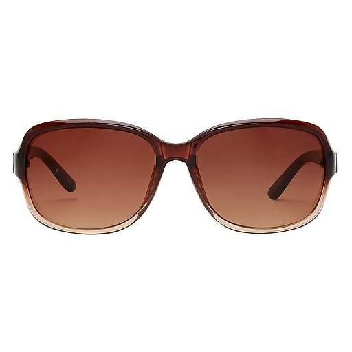 SAV Bifocal Reading Sunglasses, +2.50, Gradient Brown (ESSR02-200