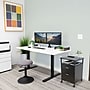 Mount-It! 2-Drawer Mobile File Cabinet, Rolling With Casters, Black (MI-943)~#|#~09FEA54E-C3AA-4144-BCD80C024CC684D8_sc7