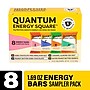 Quantum Gluten Free Energy Squares Variety Pack, 8/Pack (381-00007)~#|#~09FEE2B5-B721-493D-9114CAF59CAB6C42_sc7