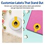 Avery Lollipop Laser/Inkjet Multipurpose Labels, 1.5" x 4", Bright Yellow (160/Pack)~#|#~0A01632A-D4B7-4704-A244BF781296E43B_sc7