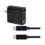 4XEM 65W USB-C to USB-C Triple USB GaN Charging Kit for USB-C Devices, Black (4X65WTDCHRGKIT6)~#|#~0A01E7E7-076C-466B-991BC80635B15D5E_sc7