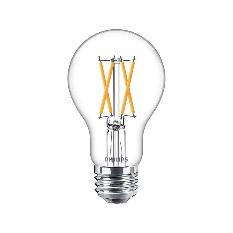 Philips 8-Watt Warm Glow LED Decorative Bulb, 6/Carton (549493) image 1