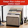 TRU RED™ 5-Compartment Metal Mesh File Organizer,  Matte Black (TR57554)~#|#~0A040AF5-0F16-49A8-B6EB40120DCBAE2C_sc7