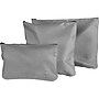 G Force 6-Piece Fabric Travel Pouch Set, Water Resistant, Gray (27105-GREY)~#|#~0A06C90D-CD92-422E-89B5AB5BAA37341B_sc7