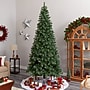 Nearly Natural 10' Wisconsin Slim Snow Tip Pine Artificial Christmas Tree with 1050 Clear LED Lights (T3051)~#|#~0A07D6D7-13FE-4584-BD02E95B3F2262F3_sc7