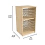 Flash Furniture Bright Beginnings 9-Section Art Drying Rack, 24.25"H x 14"W x 12.75"D, Natural Birch Plywood (MK-ME088031-GG)~#|#~0A0A2405-D861-41BA-8219E3421F000E9E_sc7