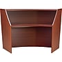 Regency Marque 72"W Curved Reception Desk Workstation, Cherry (77290CH)~#|#~0A0A2F54-1210-4943-BE7528A9DD854A8C_sc7