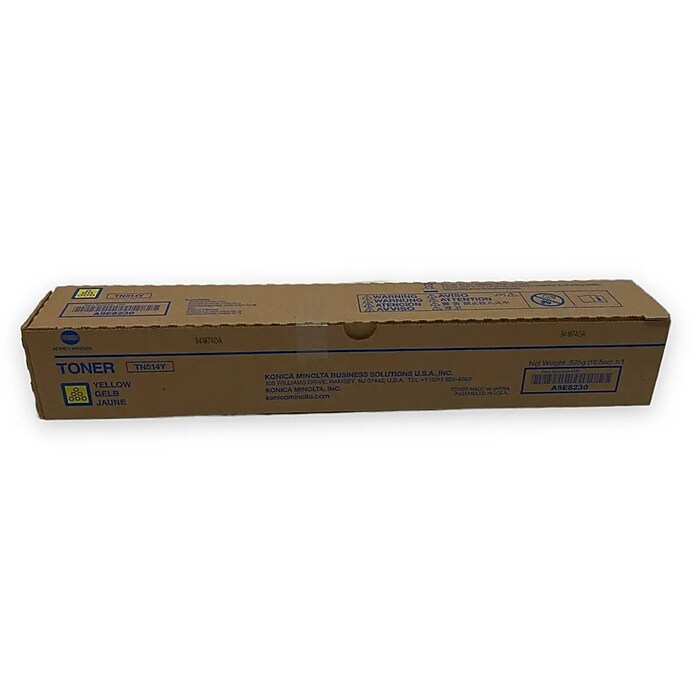 Genuine Konica Minolta TN514Y Yellow Toner Cartridge (A9E8230