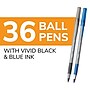 BIC Round Stic Grip Xtra-Comfort Ballpoint Pen, Medium Point, Assorted Ink, 36/Pack (GSMG361-AST)~#|#~0A1881D5-1F86-4141-A048530516736D08_sc7