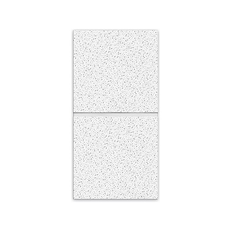 Armstrong FINE FISSURED Second Look I, Angled Tegular Edge Ceiling Tile 15/16, 24" x 48", White, 10/Carton (BP1761C) image 1