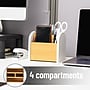 Mind Reader 3-Compartment Wood Desk Organizer, White (ARCHORG-WHT)~#|#~0A1D65FD-9E1D-4FF7-8C45395C6F5D53E4_sc7