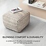 Anji Mountain Cherokee Slate Fabric Rectangular Pouf Ottoman (AMBPF001-2014)~#|#~0A1D86A1-55CB-442D-B5AB210696C32931_sc7